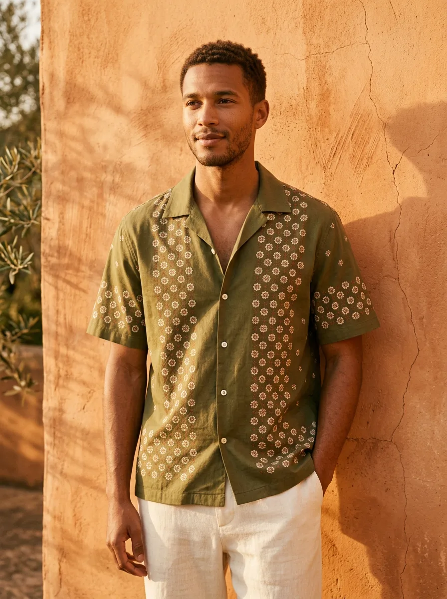 Tile Camp Shirt
